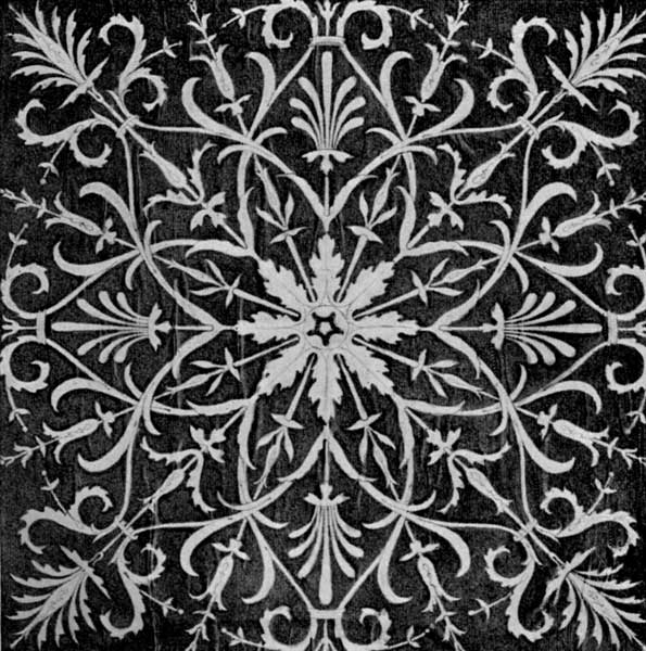 Plate 29.&mdash;Panel from door of Sala del Cambio, Perugia.
