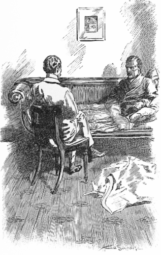 “You mean this!” he cried thickly. “Say it
again&mdash;quick!”