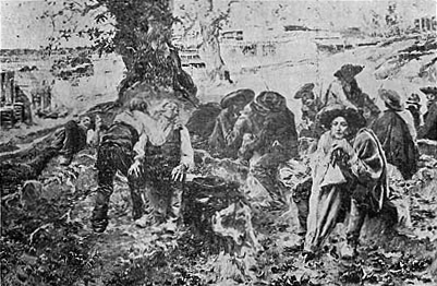 Barbeiro d'Aldeia―Jos&eacute; Malhoa