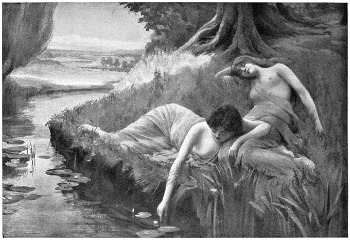 Huldra&rsquo;s Nimfen