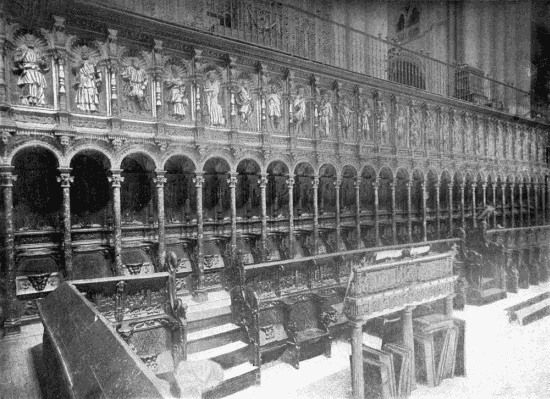 CATHEDRAL OF TOLEDO
The choir stalls
