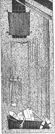 The Despoiler, who was always afraid that Some One would
find out that he was only made of Cardboard, never slept in Public