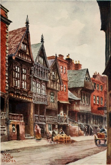 CHESTER

BISHOP LLOYD'S PALACE AND WATERGATE STREET