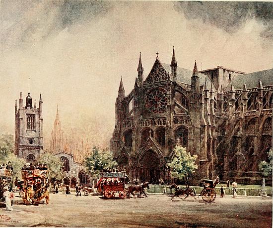 LONDON

WESTMINSTER ABBEY. THE NORTH TRANSEPT