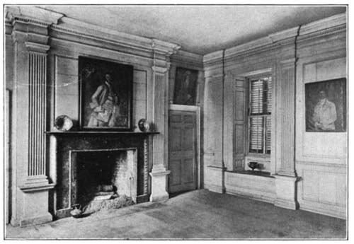 The Parlor, Harewood.

(In which James and Dolly Madison were married.)