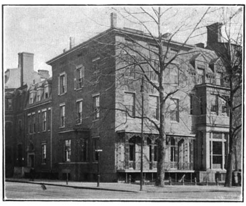 Madison House, Washington, D. C., West View.

Photographed by Samuel M. Brosius.