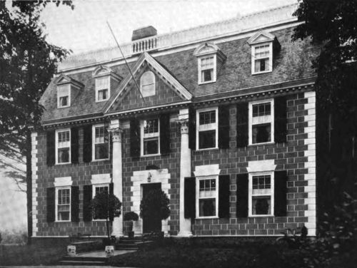 Plate XVI.&mdash;"The Lindens," Danvers, Mass.