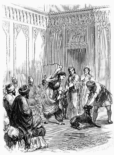 Zob�ide lui donna des coups de fouet � perte d'haleine.

p 76.