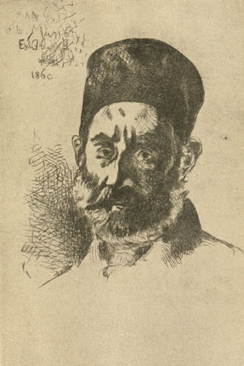 PORTRAIT M. MANET P�RE