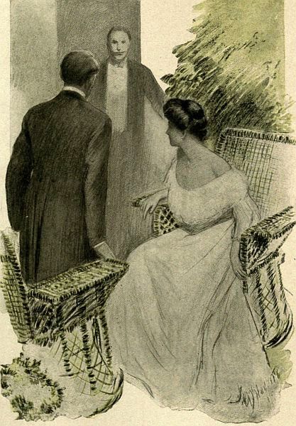 "Then the grey face of Lechmere appeared white and
excited."