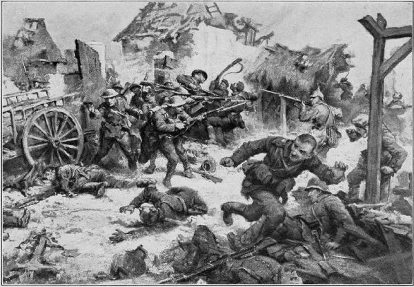 The capture of Sergy.

"The Americans rushed in and fought hand to hand till they cleared the town."