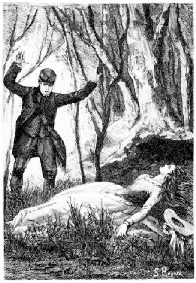 Norbert apparut, �perdu, les cheveux h�riss�s par la
terreur.