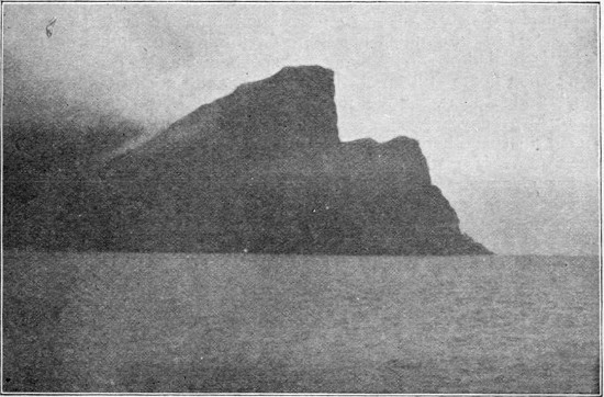 APPROACH TO THE F&Auml;R&Ouml;E ISLANDS&mdash;THE END OF THE GULF STREAM.

From a Photo.