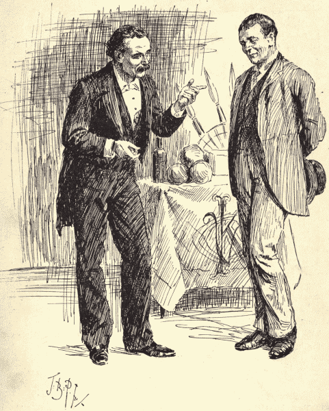 "LED ME SEE&mdash;I SEEM TO REMEMBER YOUR FACE SOME'OW."