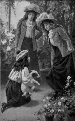 'He is not horrid
at all,' said Nan, very cross.