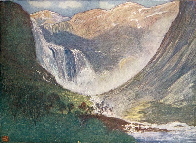 SKJ�GGEDALSFOS, HARDANGER