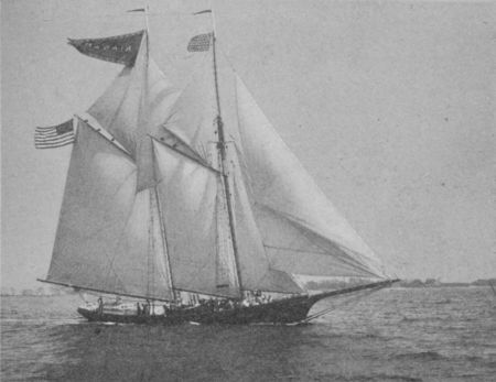 Fig. 19.&mdash;A Fishing Schooner.