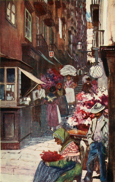 NAPLES&mdash;GRADONI DI CHIAIA.