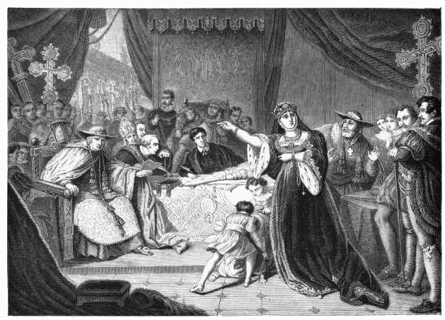 Trial of Queen Catherine. By HARLOW. A.D. 1817. In the
possession of Mrs. Morrison.