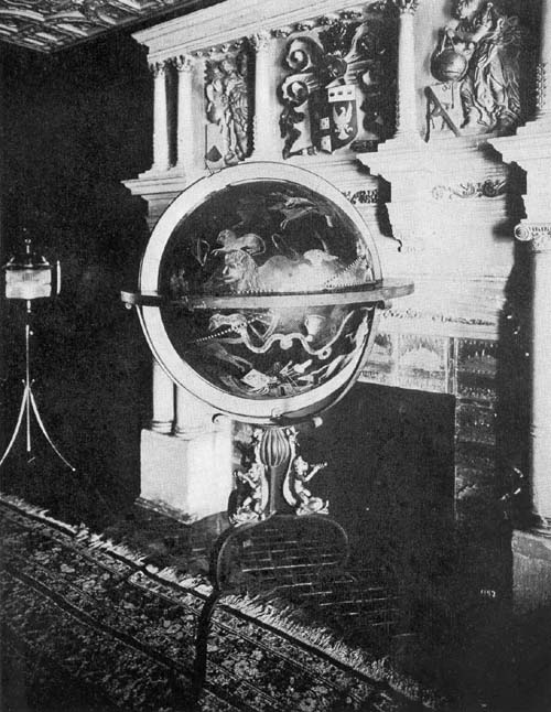 Manuscript Celestial Globe (Moroncelli?),
Late Seventeenth Century.