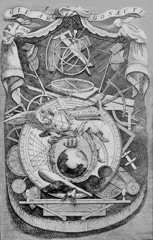 Emblem of the Venetian Accademia Cosmografica
degli Argonauti.