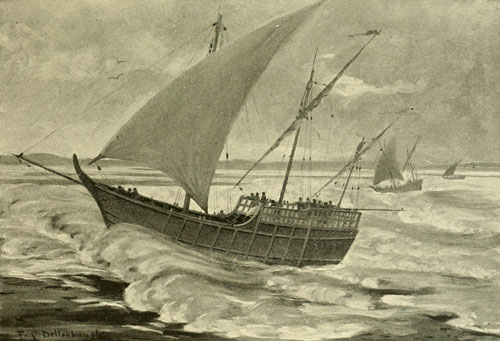 Alarçon&rsquo;s Ships
Struggling With the Great Bore of the Colorado&mdash;1540.