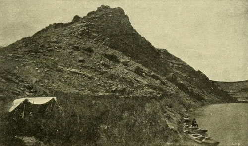 Green River Valley.
Camp at Tilted Ledge near Henry’s Fork.