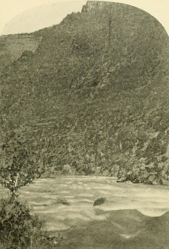 In the Canyon of
Lodore.