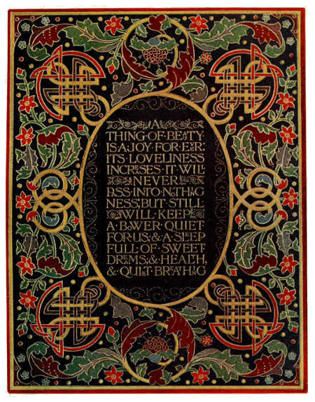 DOUBLURE IN LEVANT MOROCCO, WITH INLAY AND TOOLING. BY
ROBERT RIVIERE AND SON