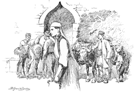 The Fountain at Radoïl

In the foreground Helenka, a Bulgarian maiden