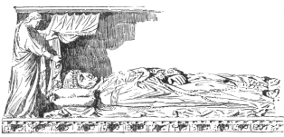 DETAIL OF THE TOMB OF POPE BENEDICT XI. IN THE CHURCH OF
S. DOMENICO