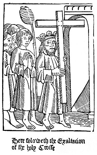 Here foloweth the Exaltation
of the holy Crosse.