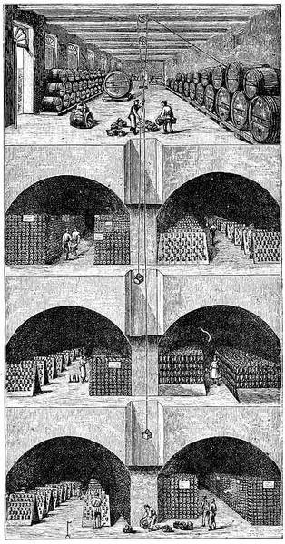 Cellars of Messrs. P�rinet