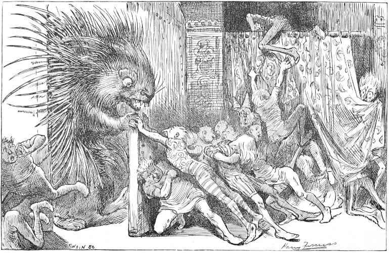 &lsquo;PORCUPINE!&rsquo;