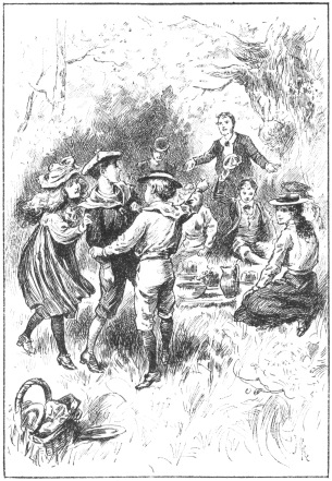 They were bidden to bring him back to the feast.

p. 68.

