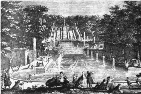 Image not available: THE CASCADE OF ST. CLOUD.

From an engraving by Rigaud.