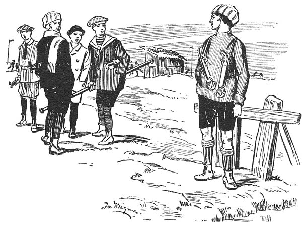 Begonnen nu ook te roepen &bdquo;flauwerd!&rdquo;