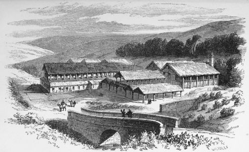 Plate 5.&mdash;Main Works at Messrs. Worms’ Estates, Puselawa,
Ceylon.