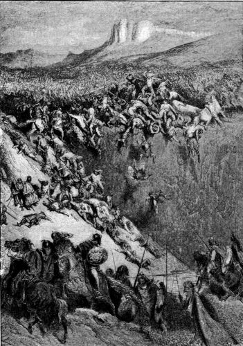 SAMSON DESTROYING THE PHILISTINES
WITH THE JAWBONE OF AN ASS.