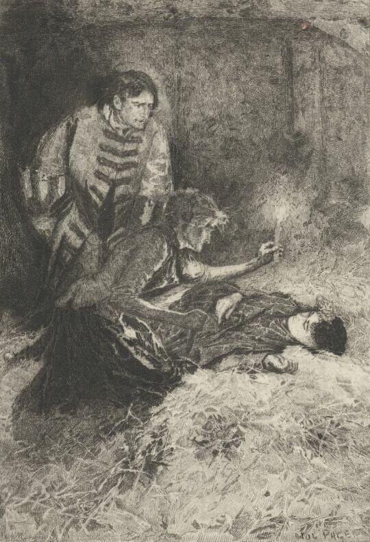 Jennie in the Outlaws Hut
