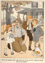 'Better than slipping ducks' eggs under the ole hen,
isn't it?' whispered Jehosophat to his brother.