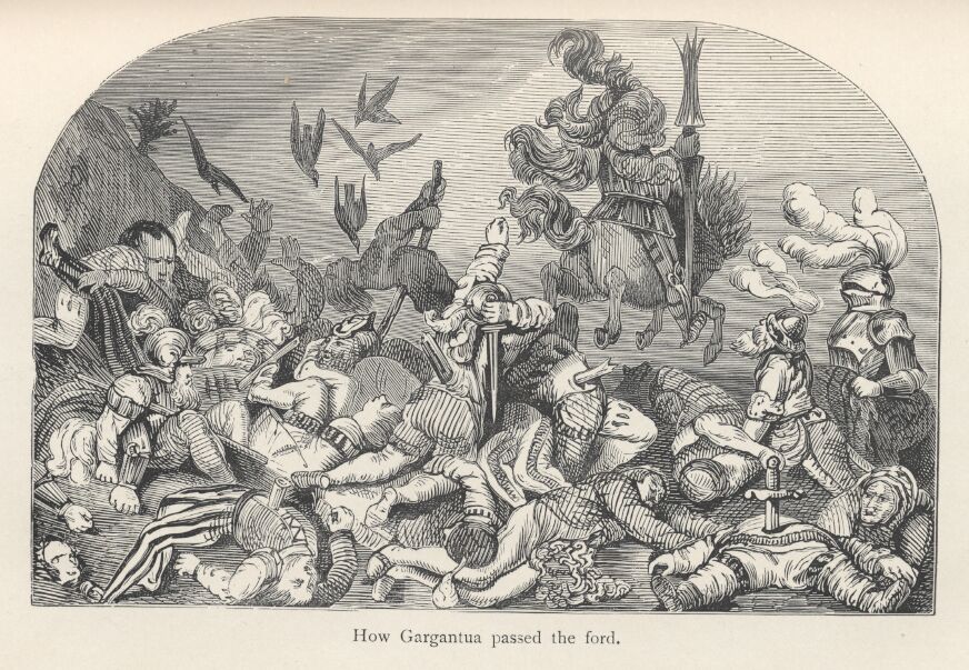 How Gargantua Passed the Ford--1-36-076
