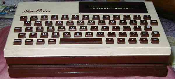 Front of my Newbrain battery powered